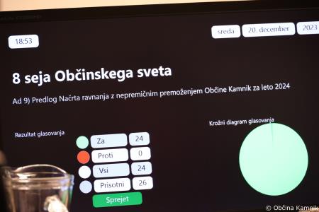 8. redna seja Občinskega sveta Občine Kamnik   (26)